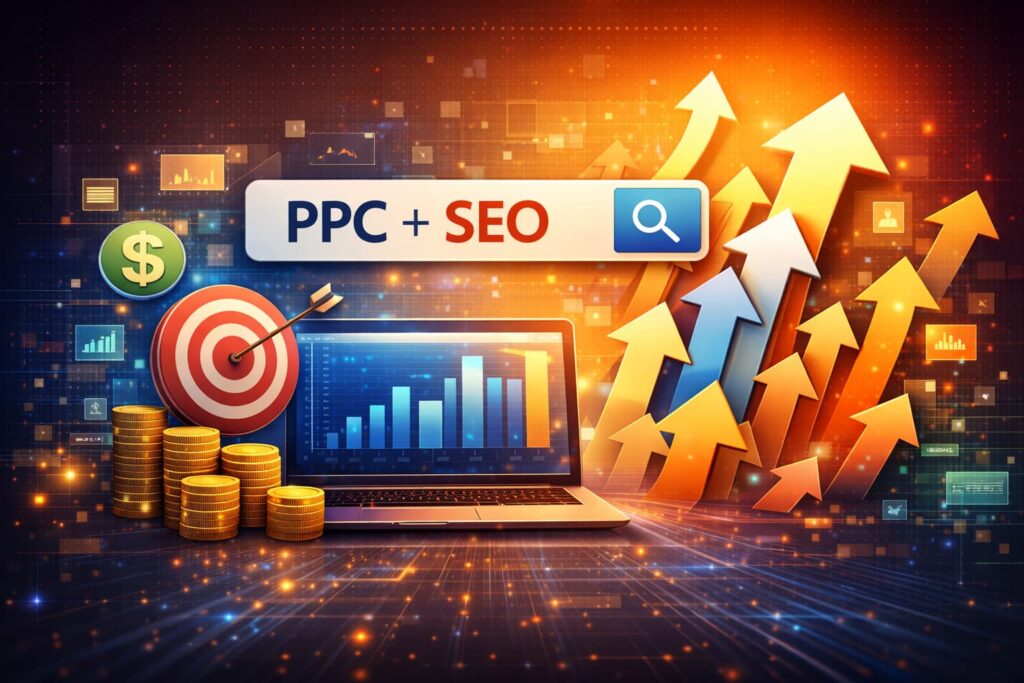 PPC and SEO: How to Build a Scalable Growth Engine 1 ChatGPT Image Feb 23 2026 09 23 15 PM